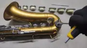 Lapping washers for saxophone: baritone, tenor,alto,soprano.Saxophone Repair Kit
