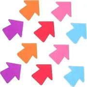 FUNOMOCYA 20pcs Arrow Carpet Markers Versatile Spot Markers for Classroom Gym Agility Training and Yoga Sessions Easy to Apply Remove and Designed for Long Term Use
