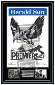 2023 AFL Premiers Collingwood Photo Poster Framed Memorabilia Pre Order