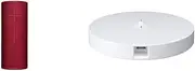 [Ultimate Ears] Boom 3 Portable Waterproof Bluetooth Speaker - Sunset Red With Power Up Wireless Charging Dock - White
