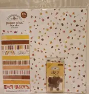 Doodlebug Paper Plus Value Pack 12-12X12 12 plus ABC's-FALL