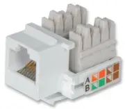 Cat5 Rj-45 Socket Keystone Connectors Modular - AV17673