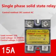 Single-phase DC controlled AC DC-AC SSR solid state relay YHD2415A 240VAC 15A