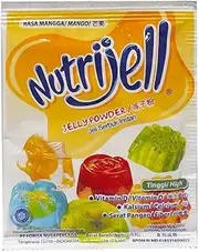 Nutrijell Jelly Powder - Mango, 15 Gram (12 sachets)