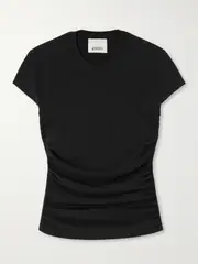 [Isabel Marant] Isabel Marant - Maelie Cotton-jersey T-shirt - Black - small small Black