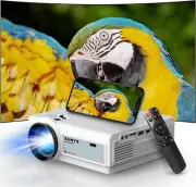 Mini Projector WiFi and Bluetooth 12000L 1080P HD Projector 4K Portable HDMI/USB