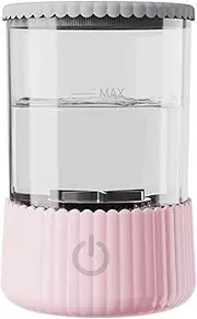 SUIOPPYUW Makeup Brush Cleaning Machine Safe and Reliable Beauty Tool Makeup Brush Cleaner Can Handle to Beauty Tools are Always, Pink