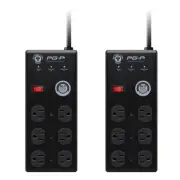 Black Lion Audio PG-P Portable Power Conditioner (Pair)(6 Outlets, 9' Cable)