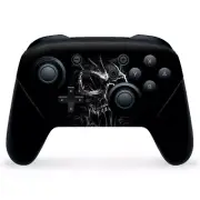 Nintendo Switch Pro Controller Skin Decal Vinyl Wrap - Skull Evil Stretch Slash
