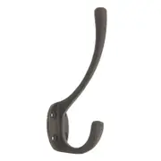 Zenith 135mm Matte Black Round Robe Hook