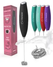 Frother Wand - Easy to Use Milk Frother Wand & Handheld Electric Stirrer for ...