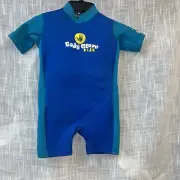 Body Glove Children’s Float Wet Suit Medium Weight 40-50 Lbs Blue & Teal NICE!