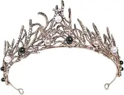 [PLAFOPE] 1pc Bridal Tiara Crown for Weddings Birthdays Baroque Headdress with Pearl Embellishments Elegant Decorative Hair Accessory for Parties Special Occasions