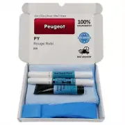 Touch up paint for Peugeot Red ROUGE RUBI PY 208 Pen Stick Scratch Chip Fix