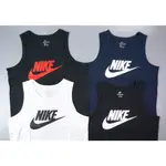 胖達）NIKE SPORTWEAR 基本款 棉質 運動 背心 AR4992-451 深藍 010 黑 101 白 男