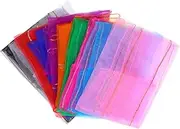 GETAJGHSD 10pcs Dance Scarves Soft Chiffon Play Towel for Stage Performances Multicolor Square Scarves for Preschool Juggling and Dance Activities Lightweight Gentle Skin