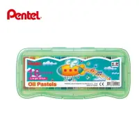 在飛比找樂天市場購物網優惠-Pentel 飛龍 GHTP-16 特大粉蠟筆 (16色) 