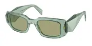 Prada PR 17WS 11R10E Women’s Sunglasses Green Size 49