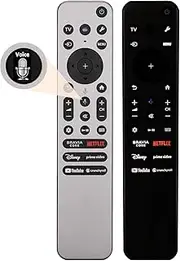 RMF-TX910U Backlit Voice Remote Replacement for Sony Smart TV, Applicable for Sony BRAVIA XR OLED/Full Array LED/4K Ultra HD/QD-OLED/Mini LED Series 2023 TVs, fit for Sony Remote Control