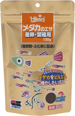 Kyorin Hikari Medaka food for spawning and breeding 130g (x 1) from Japan