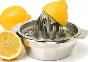 Vanleonet Stainless Steel Citrus Lemon Orange Juicer Manual Hand Squeezer, Press