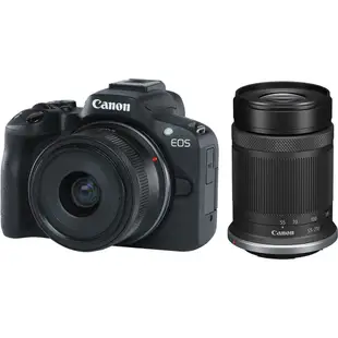 Canon EOS R50 鏡頭套組 (RFS1845+55210) 迷你單眼相機 雙鏡組 佳能公司貨