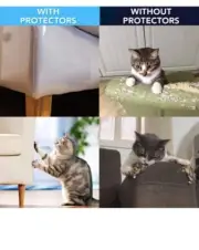 4pk-Cat Scratch Deterrent, Cat Couch Protector, Furniture Protectors from Cats