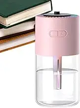 Cool Mist Air Humidifier | 280ml Air Humidifier Facial Mister - 2 Modes Portable Cool Mist Sprayer for Bedroom Nightstand Face Hydrating
