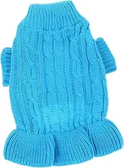 JOINPAYA Pet Warm Clothes High Collar Sweater for Dogs and Cats Breathable Durable Winter Vest Adorable Design for Photo Prop for Pets