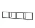 IKEA Lerberg Media Wall Mount CD DVD Shelf Rack Charcoal Gray 10035 NEW 70115521