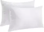 Throw Pillows Insert Pack of 2 White 30 X 50 Cm Bed and Couch Cushions