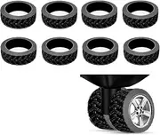 [LSTKLY] Silicone Luggage Wheel Covers 8 Pack Luggage Wheel Protectors Covers Durable Anti-Scratch Travel Suitcase Wheel Protectors Reduced Noise Portable Luggage Spinner Wheel Covers Mute for Most Luggage