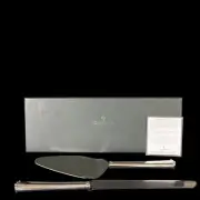 Waterford Lismore Bead Stainless Steel Cake Knife & Server Set