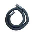 Kinetic 4.1mGrey PVC Washing Machine And Dishwasher Outlet Drain Expandable Hose