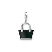 Buy Charm Pendant Beach Bag Black by Thomas Sabo online - THOMAS SABO Australia