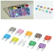 165Pc Car SUV Truck Mini Low Profile Blade Fuse Assortment Replacement Fuses Kit