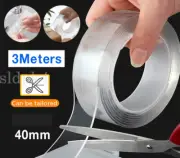 40mm Double-Sided Nano Magic Tape Traceless Clear Adhesive Invisible Gel 3M
