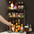 Storage Rack Bathroom Shelf Sturdy 2-tier Corner with Perfume Tray Makeup