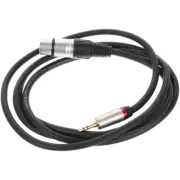 Audio Line Mini Xlr Terminal Cable Female to Rca 3 Pin Plug Headphones