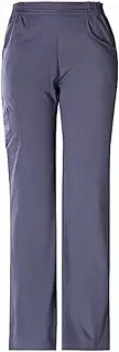 [Dickies] Medical Scrubs 82010 Women's Flare Leg Scrub Pant Pewter Small
