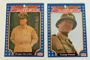 George Patton & Douglas MacArthur 1992 Americana/Starline Trading Cards