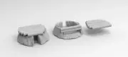 WOW Buildings 1/72 (20mm) Machine Gun Bunker - Log