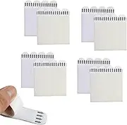 16-Pairs Large Picture Hanging Strips Heavy Duty, Removable Hook and Loop Tape, Picture Hanger Damage Free, No Nails Refill Adhesive for Frame Mounting