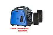 1* Gentrax 1.2KW Max 1.0KW Rated Inverter Generator Pure Sine Wave + 2* VoltX 5000mAh Power Bank