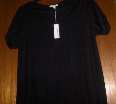 NWT $165: James Perse Standard Rolled Sleeve T-Shirt Mini Dress Sz: 1 (Small)