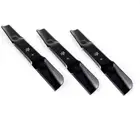3x Ride on Mower Blades fits 50" Cub Cadet Selected Mowers RZT-L50 742-05052A