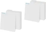 Operitacx 2sets Record Dividers Wall Mount Vinyl Record Index Dividers for Organizing Book Shelves 10pcs*2
