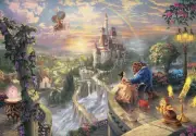 Tenyo Beauty and The Beast 1000 Piece Jigsaw Puzzle Beauty and The Beast Fall...