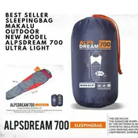 在飛比找蝦皮購物優惠-睡袋 MAKALU ALPS DREAM 400700 UL