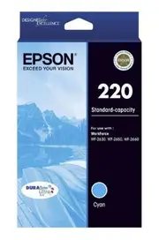 Epson 220 Cyan Ink Cartridge (Original)